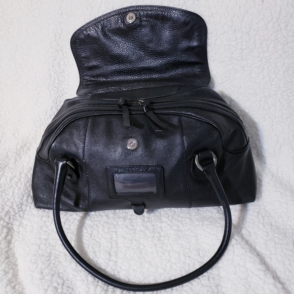 Philosophy di Alberta Ferretti Vintage Black Leather Designer Bag Ultra Soft - Picture 4 of 8